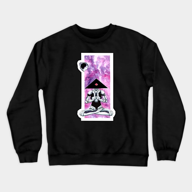 Cosmic Namaste 2.0 Crewneck Sweatshirt by RadixRisingCreative